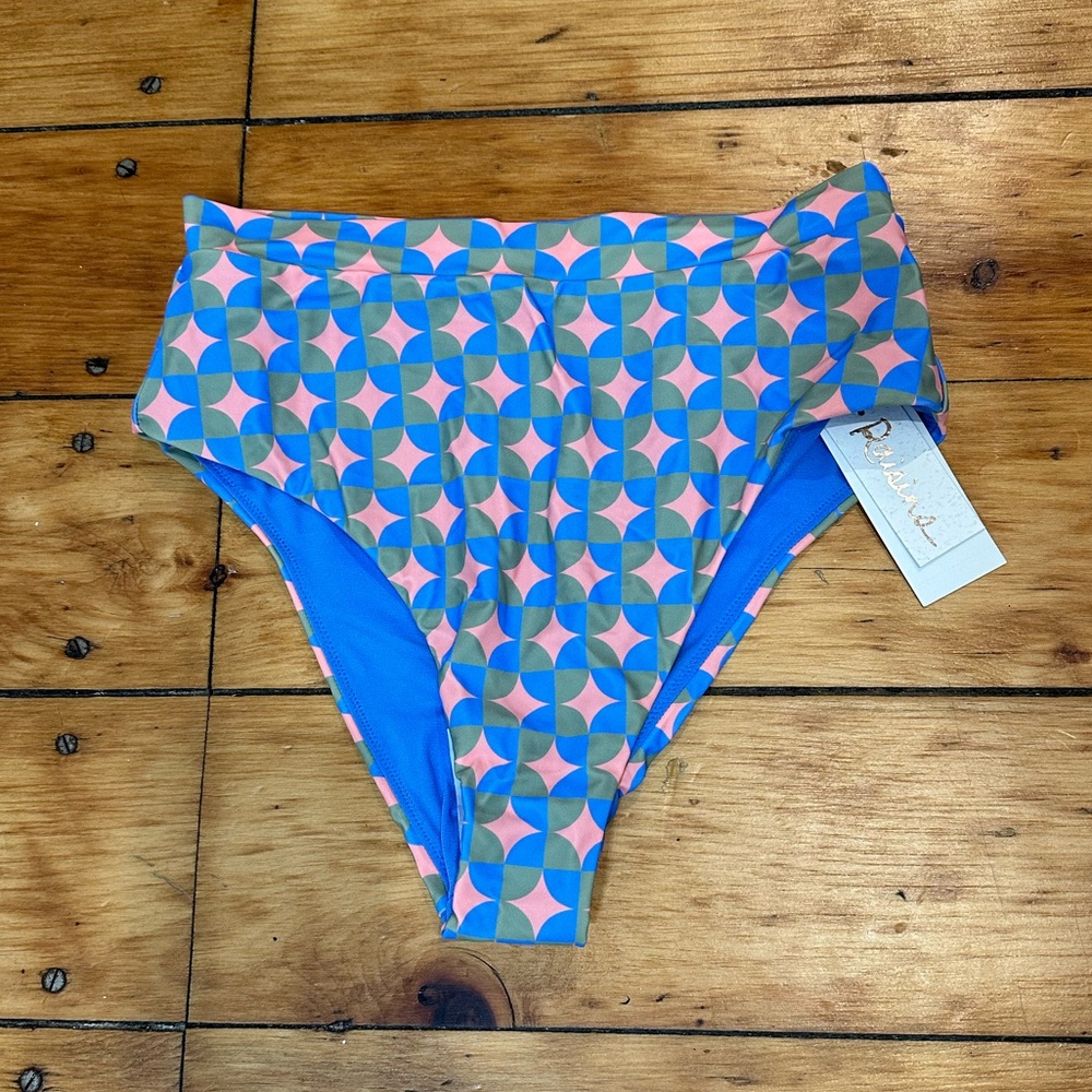 Raisins High Waisted Bikini Bottoms NWT